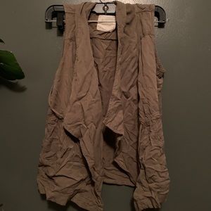 Light olive vest